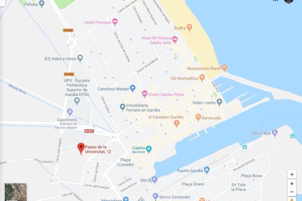 Apartamento Athenea Gandía Esterno foto